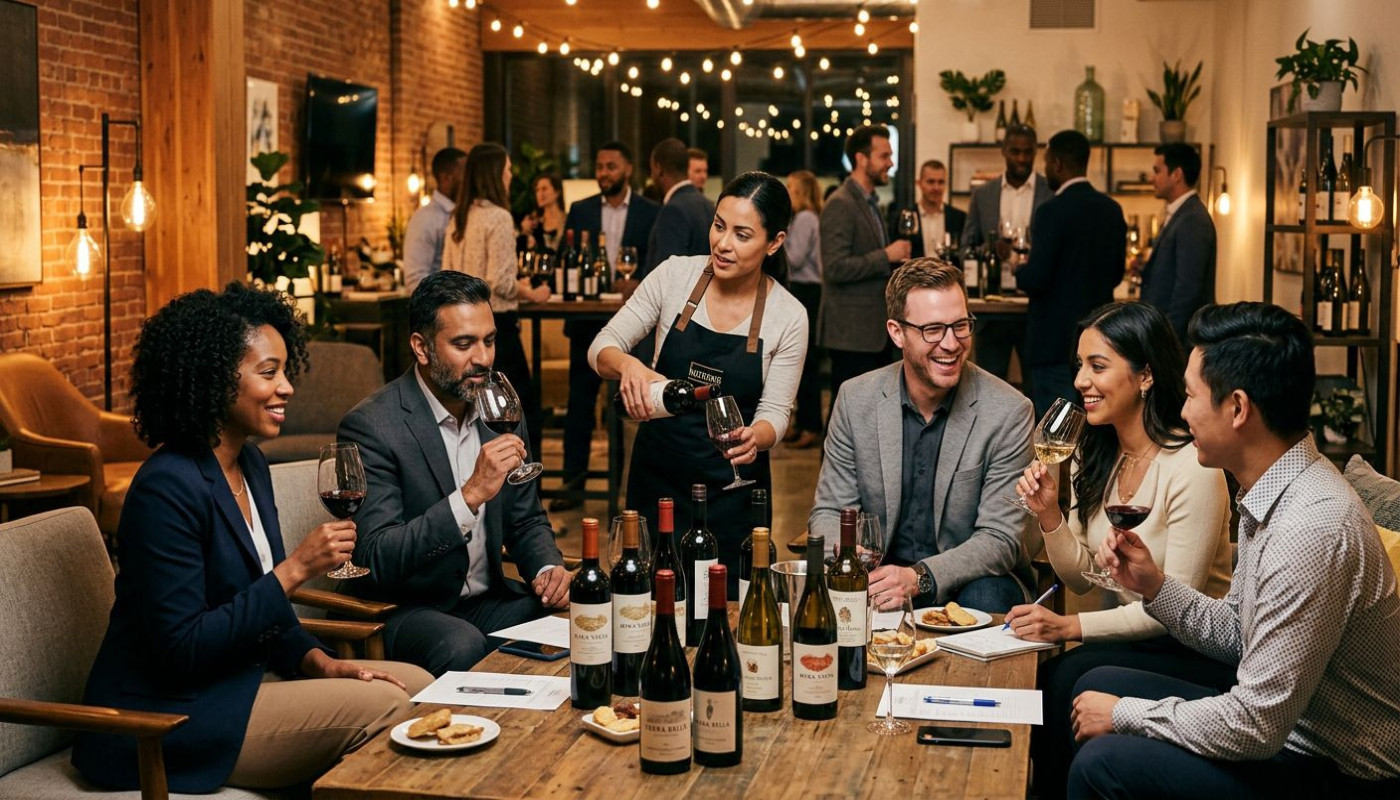 Comment une dégustation de vins peut transformer vos événements d'entreprise ?