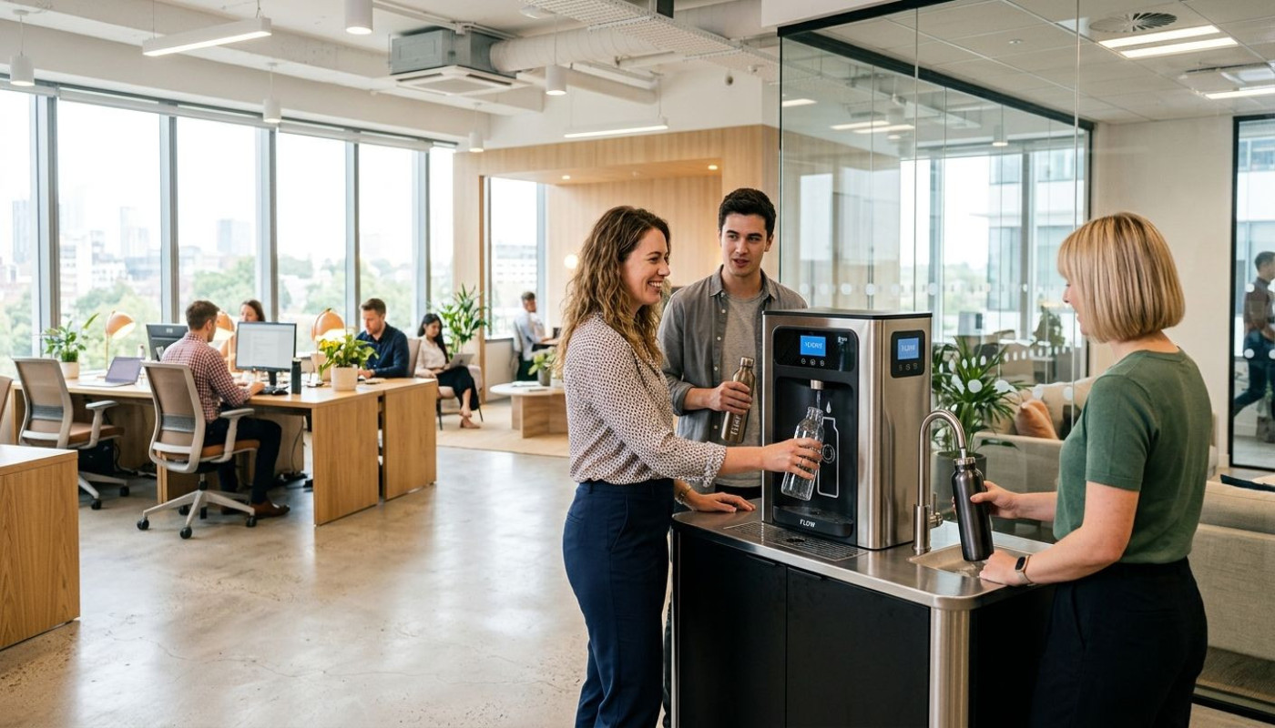 Comment une fontaine à eau chaude améliore-t-elle la productivité au bureau ?